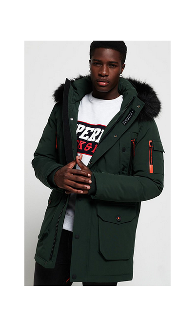 Superdry - Пуховая мужская парка