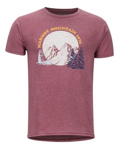 Marmot - Мягкая мужская футболка Boback Tee SS