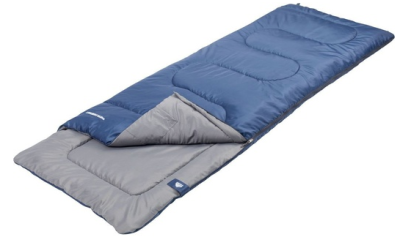 Легкий спальник с левой молнией Trek Planet Camper Comfort (Комфорт +11)