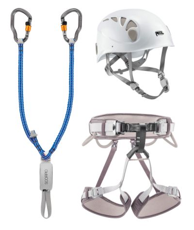 Petzl - Комплект снаряжения для виа-феррата Kit Via Ferrata Vertigo
