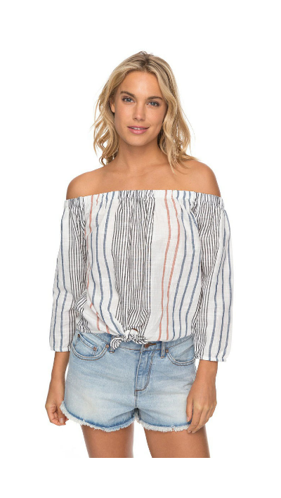 Roxy - Симпатичная женская блузка Crossingstripes J