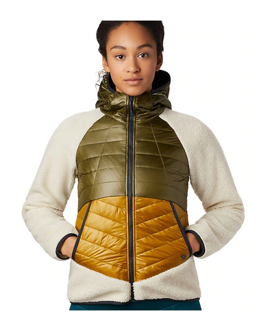 Mountain Hardwear - Гибридная женская куртка Altius Hybrid Hoody