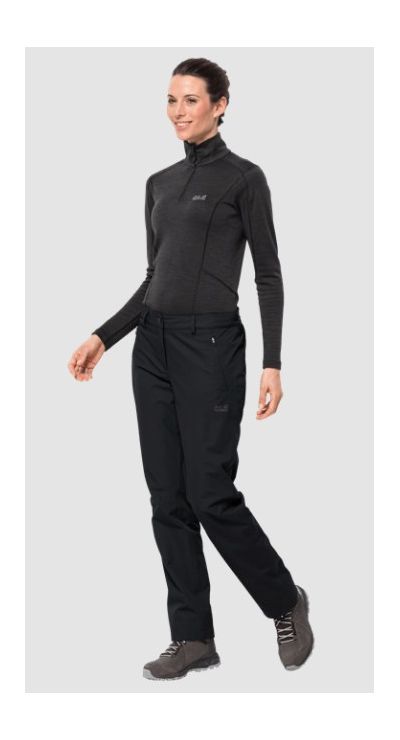 Jack Wolfskin - Лаконичные женские брюки Parana Pants W