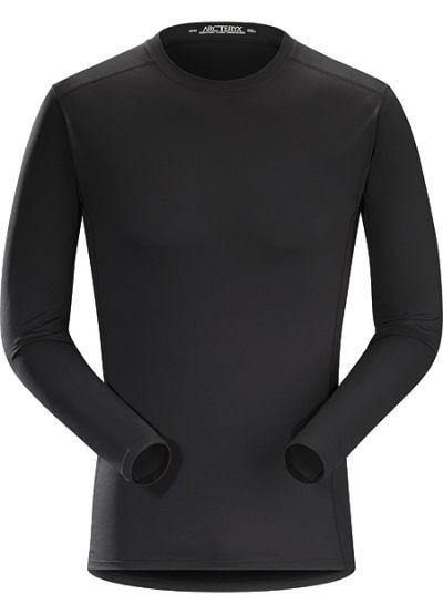 Arcteryx - Легкая мужская футболка Phase SL Crew LS