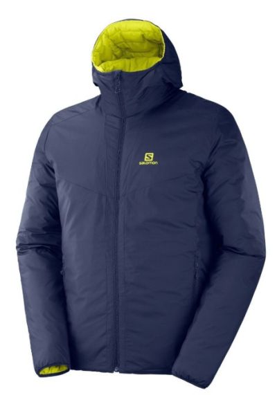 Salomon - Куртка двухсторонняя мужская Drifter Loft Hoodie