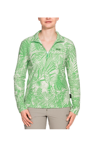 Jack Wolfskin — Куртка флисовая женская Jungle Halfzip