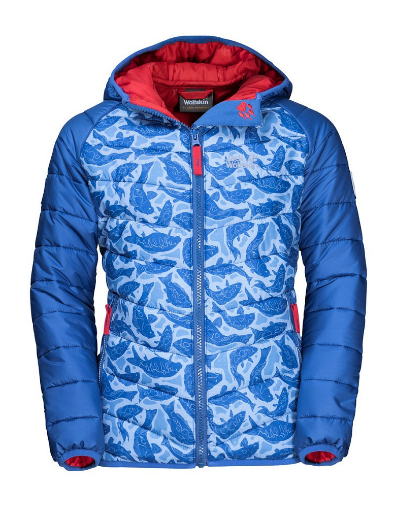 Jack Wolfskin - Зимняя куртка Zenon print jacket kids