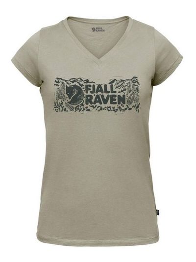 Fjallraven - Женская футболка Logo Stamp T-Shirt