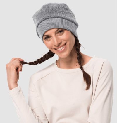 Jack Wolfskin - Вязаная шапочка с узором Patan Cap Women