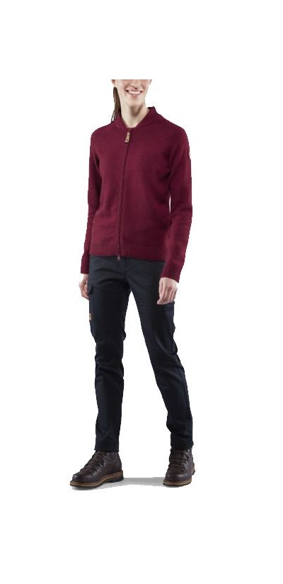 Fjallraven - Комфортная кофта для женщин Ovik Re-Wool Zip