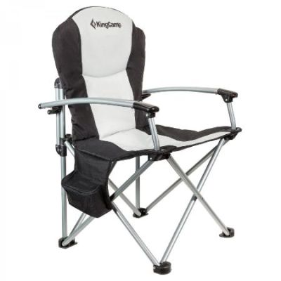 King Camp - Комфортное кресло для кемпинга 3887 /3987 Deluxe Steel Arm Chair