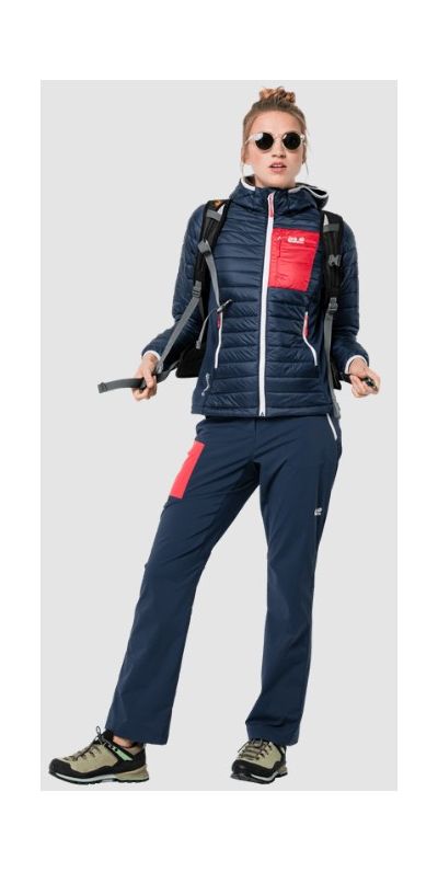 Jack Wolfskin - Стеганая куртка для женщин Routeburn Jacket W