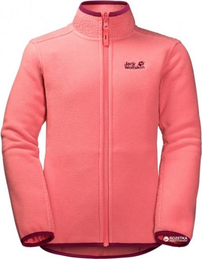 Jack Wolfskin - Мягкий джемпер для девочек G Arctic Wolf Fleece