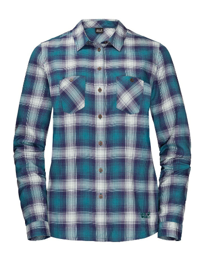 Jack Wolfskin - Рубашка из фланели Saru shirt w