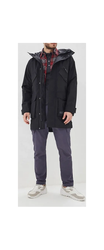 Jack Wolfskin - Водонепроницаемая мужская парка Hayward Parka Men
