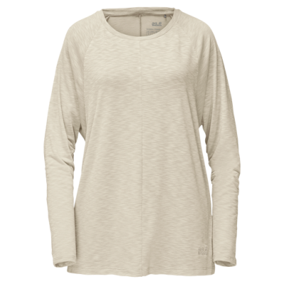 Jack Wolfskin — Женский лонгслив Travel Longsleeve T Women