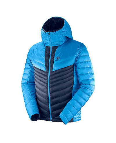 Salomon - Пуховик зимний технологичный Haloes Down Hoodie M