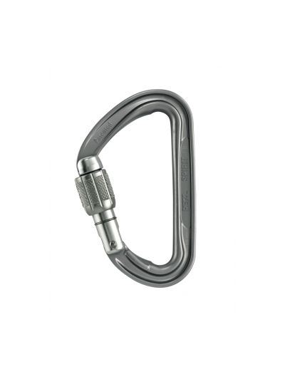 Petzl - Компактный карабин с ручной муфтой Spirit Screw-Lock