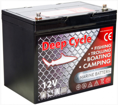 Тяговый аккумулятор для лодочного электромотора Marine Deep Cycle GEL