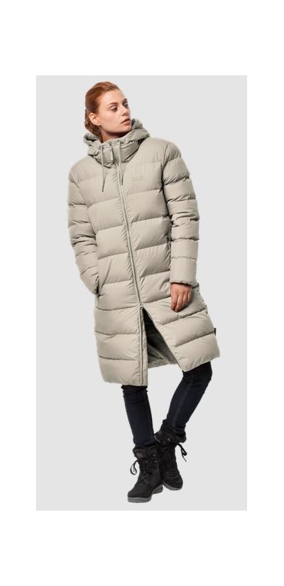 Женское пуховое пальто Jack Wolfskin Crystal Palace Coat
