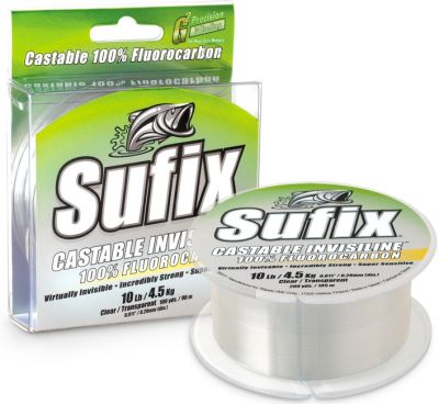 Sufix - Леска 150 м Castable 100% Fluorocarbon Clear