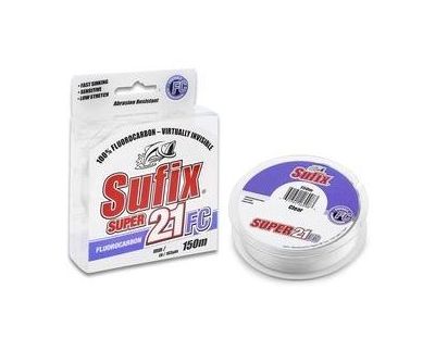 Sufix - Леска Super 21 Fluorocarbon + кусачки RCDMC