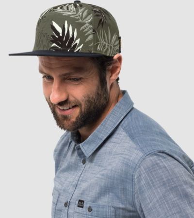 Jack Wolfskin - Яркая летняя кепка Leaf Cap