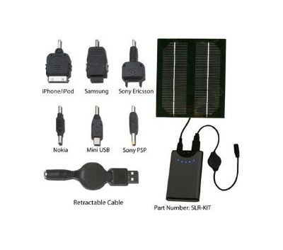 Nelson Rigg - Сумка-набор с батареей и переходниками Solar Kit