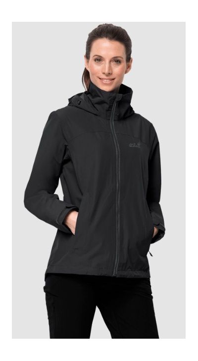 Jack Wolfskin - Куртка с убирающимся капюшоном Evandale Jacket W