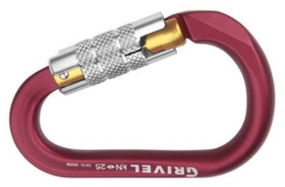 Grivel - Набор из 5 скалолазных карабинов Omega Twist Lock K6T