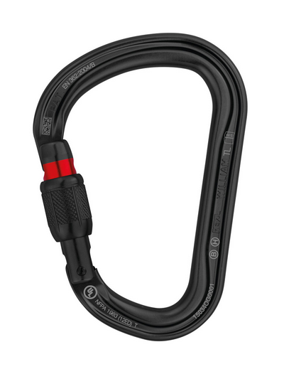 Petzl - Карабин грушевидной формы William Screw-Lock