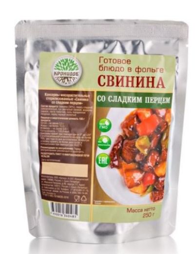 Кронидов - Консерва Свинина со сладким перцем