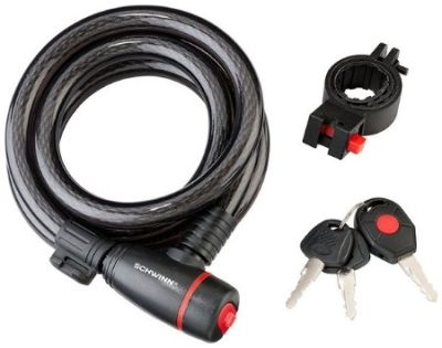 Schwinn – Велозамок тросовый на ключе Key Cable Lock 15х1800мм