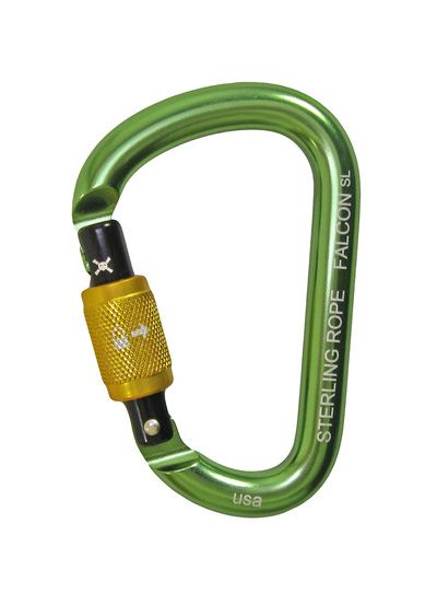Sterling Rope - Карабин Falcon Screwlock Small Pear Carabiner