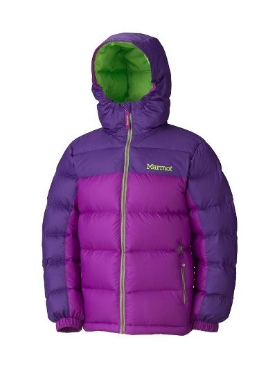 Куртка детская Marmot Girl's Guides Down Hoody (Plaid)