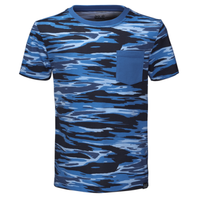 Jack Wolfskin — Футболка для мальчика COASTAL WAVE T BOYS