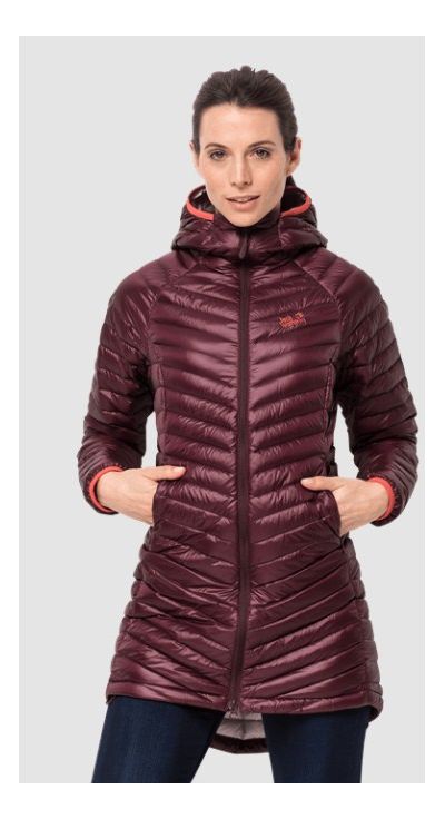 Jack Wolfskin - Пуховоe пальто с мембраной Atmosphere Coat W