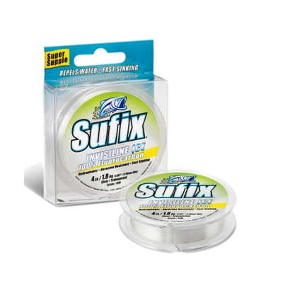 Sufix - Леска флюрокарбоновая Invisiline Ice Fluorocarbon 50м