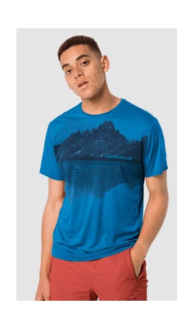 Jack Wolfskin - Мужская футболка Peak Graphic T M