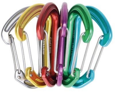 Edelrid - Набор алюминиевых карабинов Nineteen G Sixpack