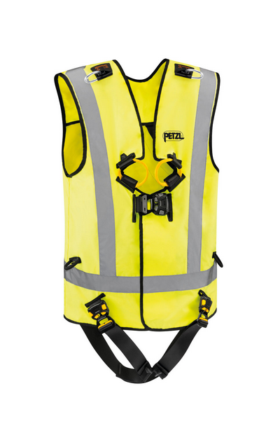 Petzl - Привязь с жилетом для спасательных работ Newton Easyfit Hi-Viz