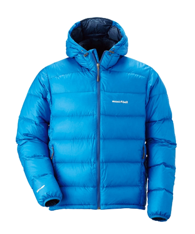 Montbell - Пуховик с удобным капюшоном мужской Alpine Light Down Parka