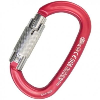 Kong - Карабин автомат с муфтой New Oval Alu Twist Lock