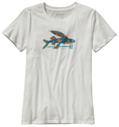 Patagonia - Женская футболка Isle Wild Flying Fish