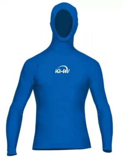 Iq - Гидромайка мужская с капюшоном Iq uv 300+