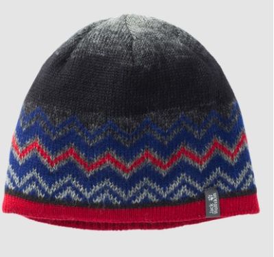 Jack Wolfskin - Шапка вязаная теплая Colorfloat Knit Cap Kids