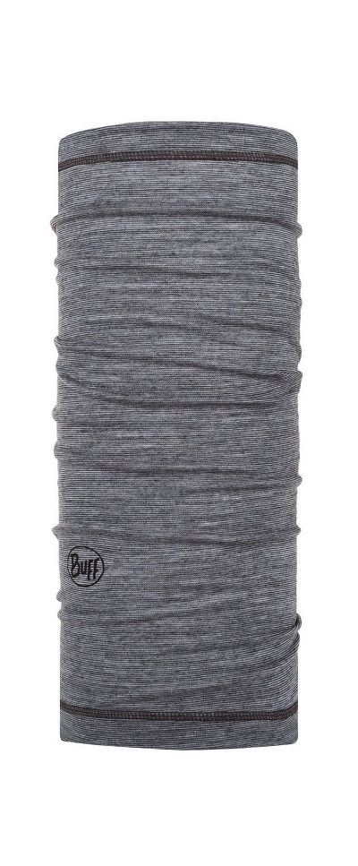 Buff – Детская бандана Lightweight Merino Wool Grey Multi Stripes