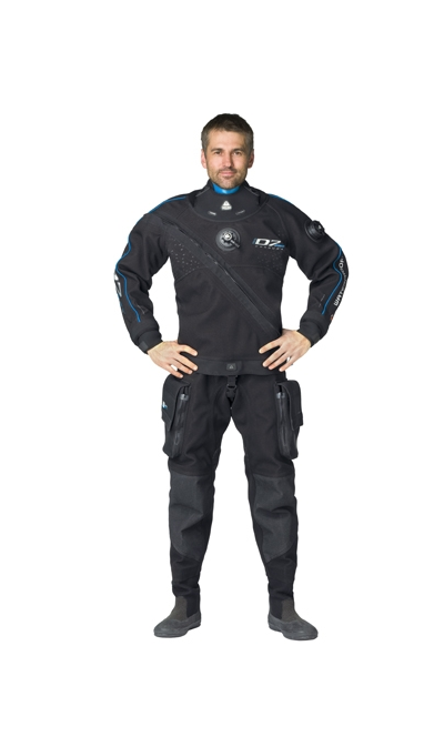 Waterproof - Сухой высококачественный гидрокостюм для мужчин D7 Pro Iss Cordura