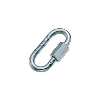 Camp - Карабин стальной Oval Quick Link 10 мм zinc