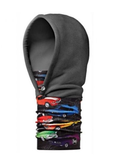 Buff - Яркий детский капюшон Hoodie Buff Polar Fleece Child Hoodie Buff Unique / Grey Vigore
